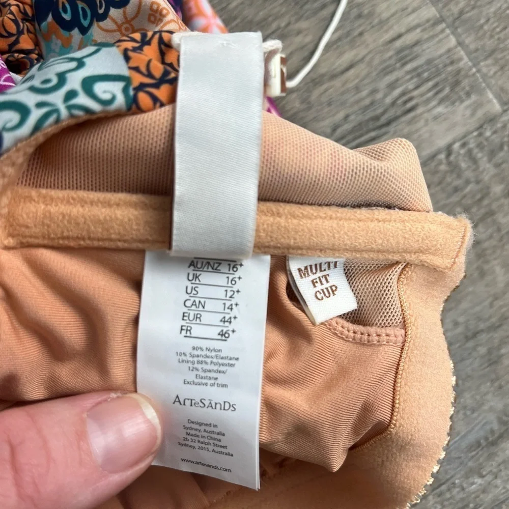 NWT Artesands Patchwork One Piece - Picture 13 of 13